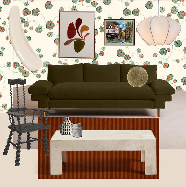 Dream Scheme : Pelargonium Living Room by Living Quarters