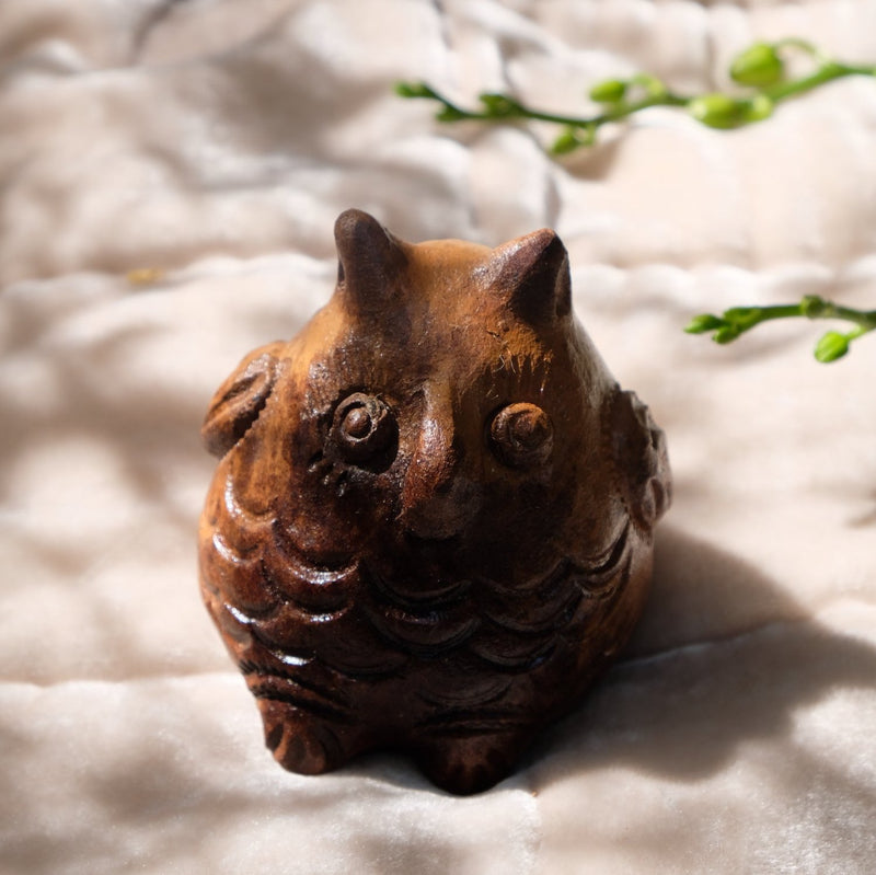 theannamhouse, ceramics, owl