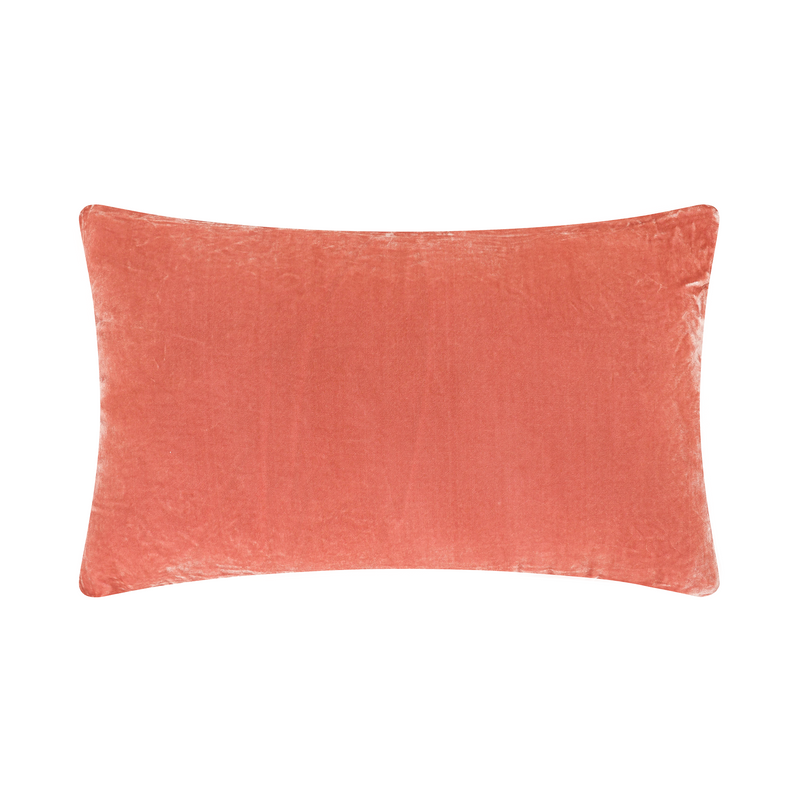 Daisy Oblong Cushion l Peach Coral