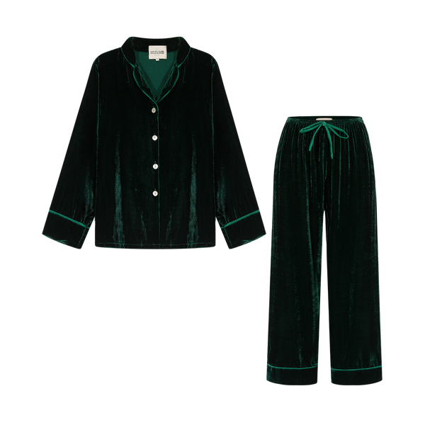 TheAnnamhouse, Homewear, Pyjamas, Luxury, Robe, Nightwear, Velvet, Silk 