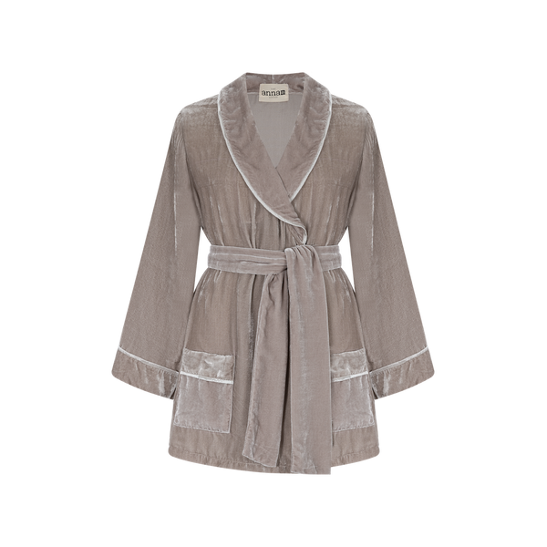 theannamhouse, homewear, pyjama, pajama, luxury, robe, nightwear, velvet, silk 