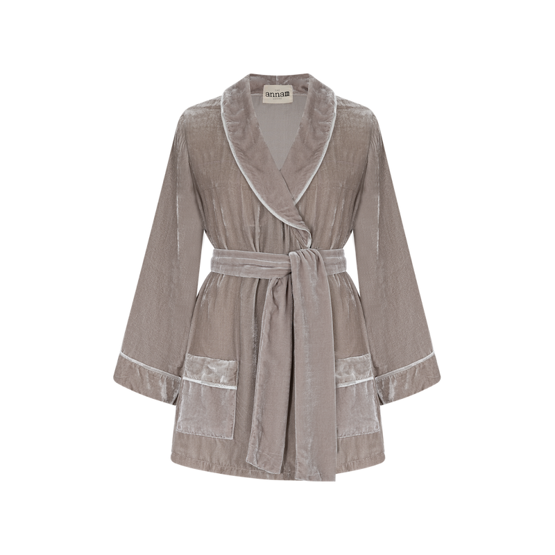 theannamhouse, homewear, pyjama, pajama, luxury, robe, nightwear, velvet, silk 