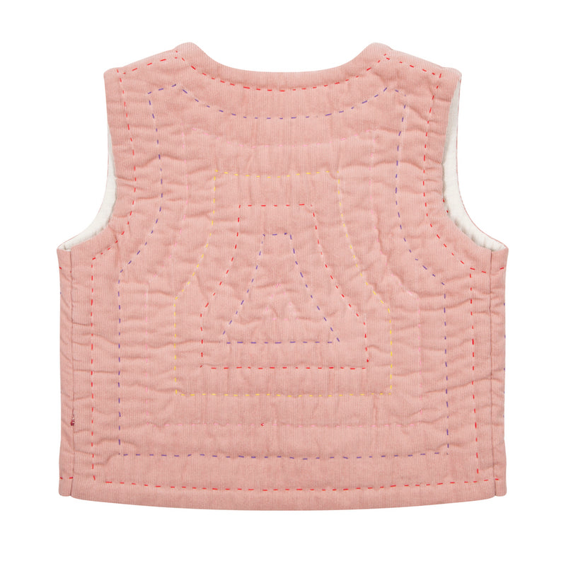 Corduroy Quilted Vest