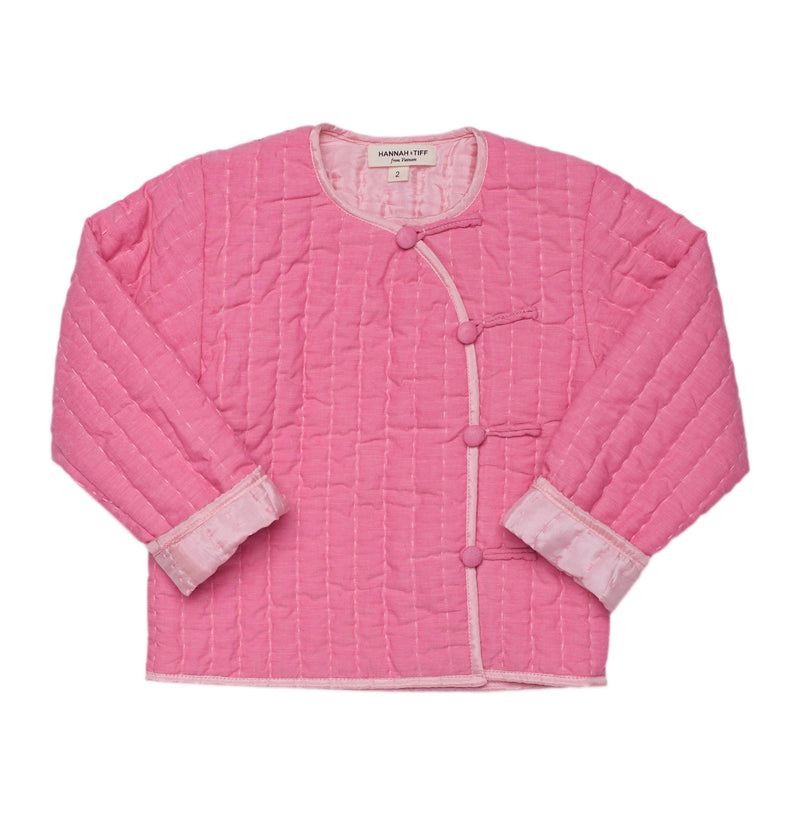 Hand quilted Jacket Toddler Girls