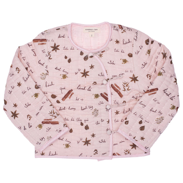 hannahandtiff,jacket,handquilted,girls,print