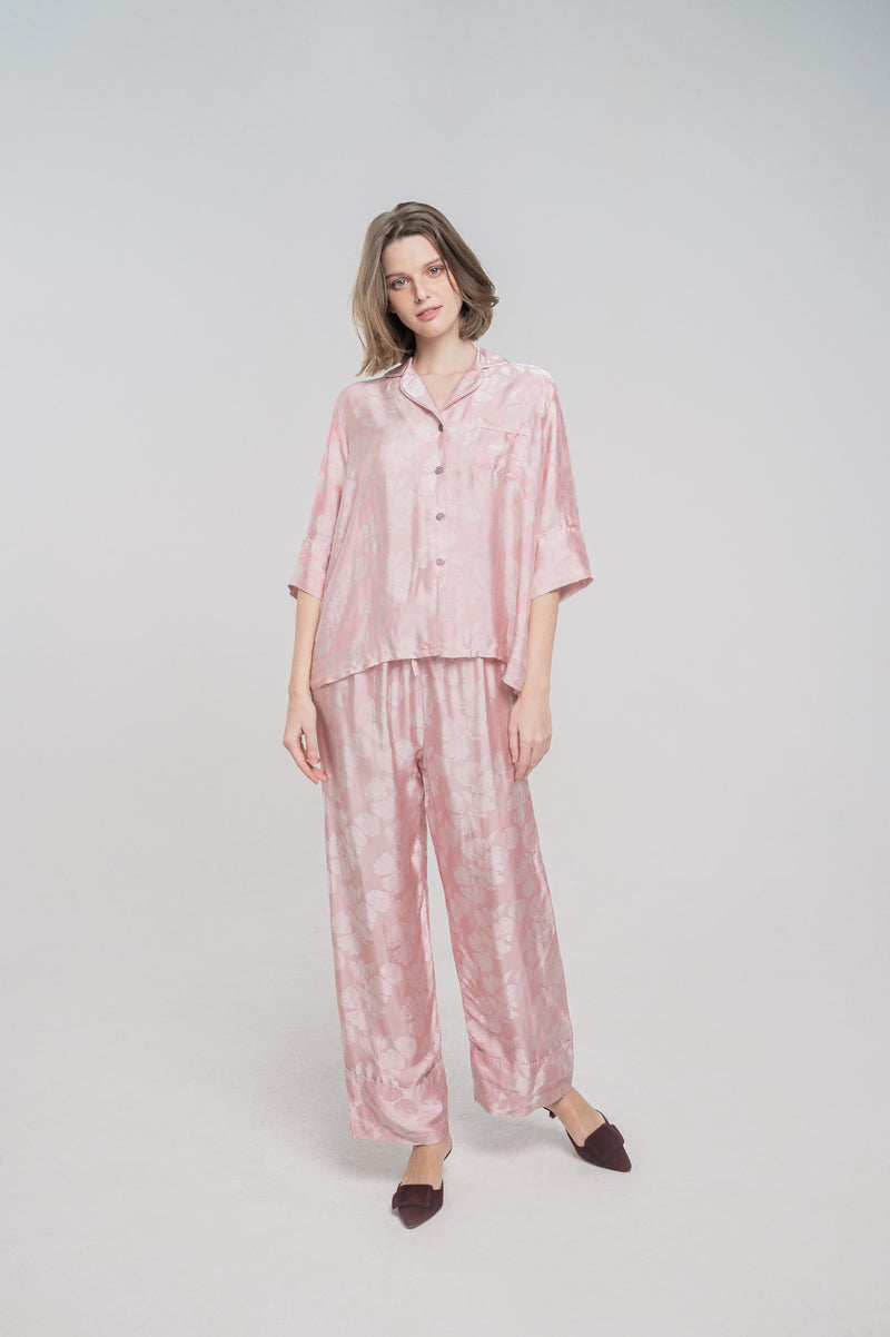 TheAnnamHouse, Homewear, Pyjamas, Luxury, Robe, Nightwear, Mulberry Silk, Embroidery