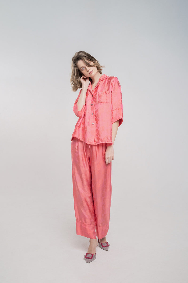 TheAnnamHouse, Homewear, Pyjamas, Luxury, Robe, Nightwear, Mulberry Silk, Embroidery