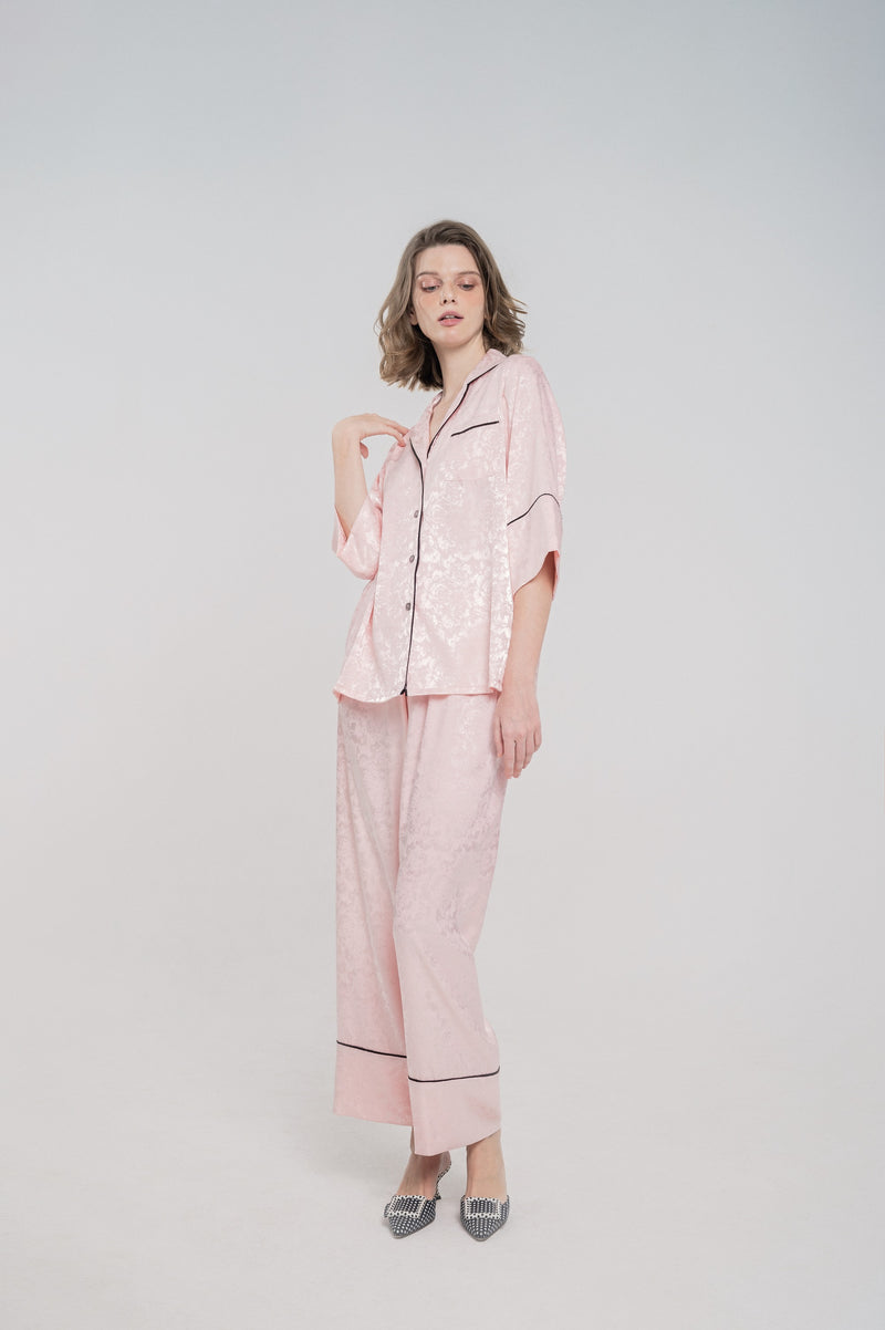 TheAnnamHouse, Homewear, Pyjamas, Luxury, Robe, Nightwear, Velvet, Silk, Embroidery