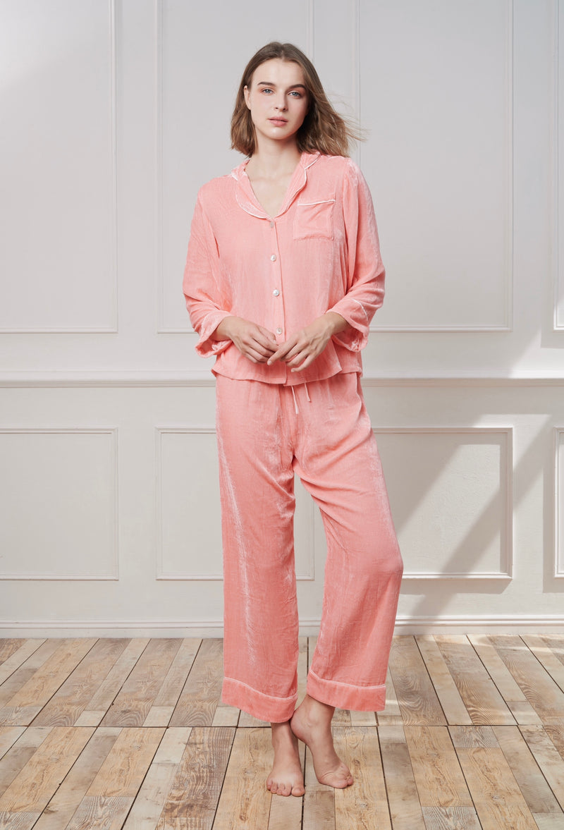 theannamhouse, homewear, pyjama, pajama, luxury, robe, nightwear, velvet, silk 